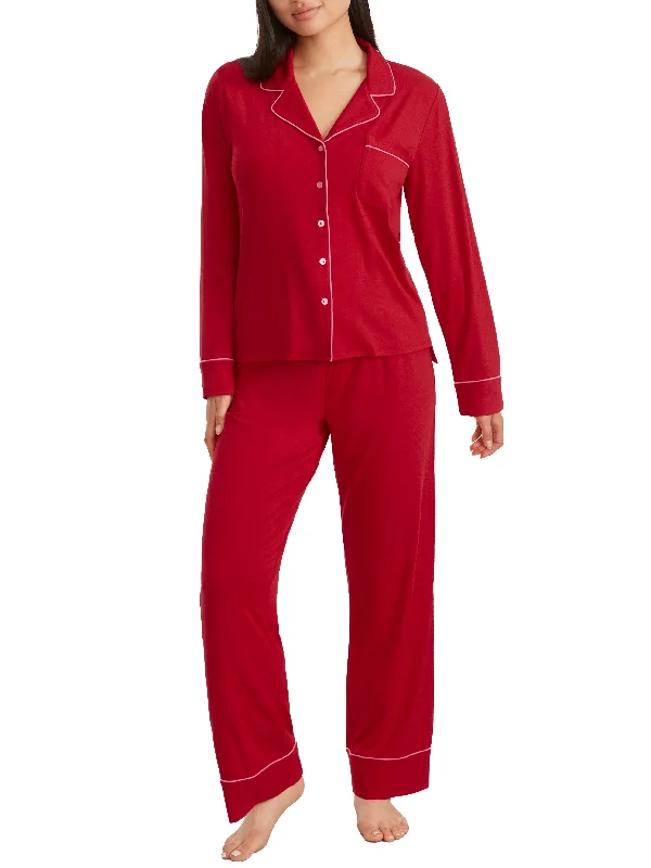 Bare Women's The Cooling Piped Pajama Set