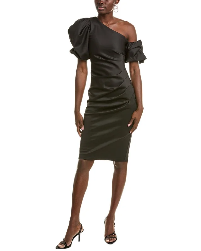 Black Halo Ilona Cocktail Sheath Dress