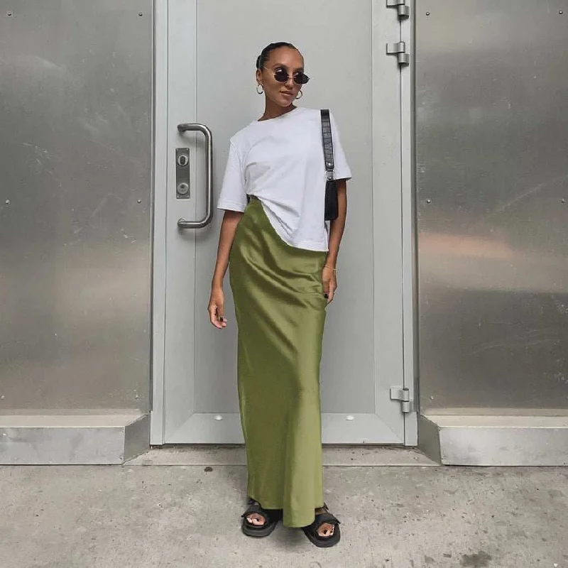 Jade Long Skirt